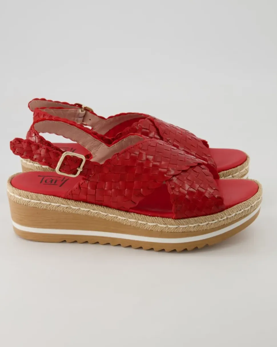 Sandale Sandalen in Rot