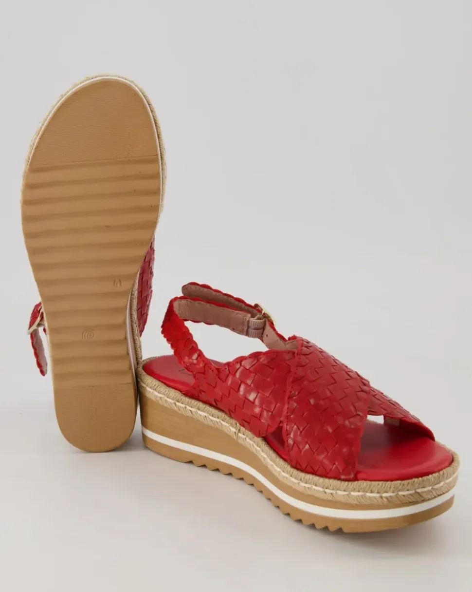 Sandale Sandalen in Rot