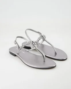 Sandale Sandalen in Silber
