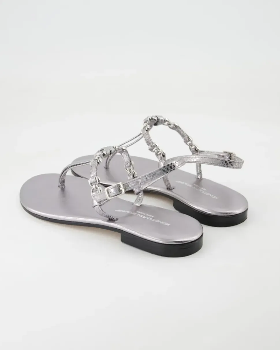 Sandale Sandalen in Silber