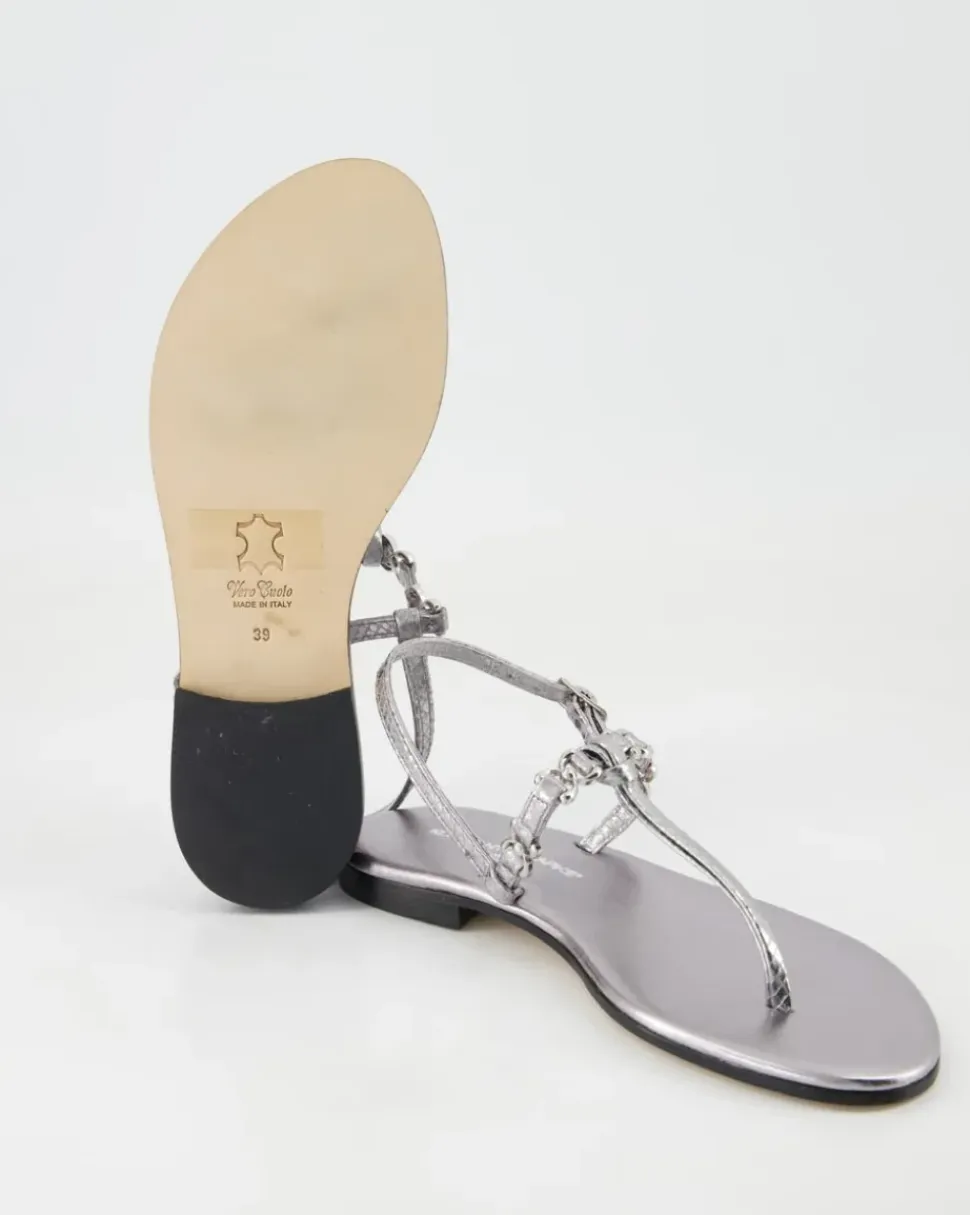 Sandale Sandalen in Silber