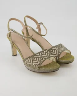 Sandale Sandalen in Silber