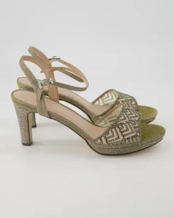 Sandale Sandalen in Silber