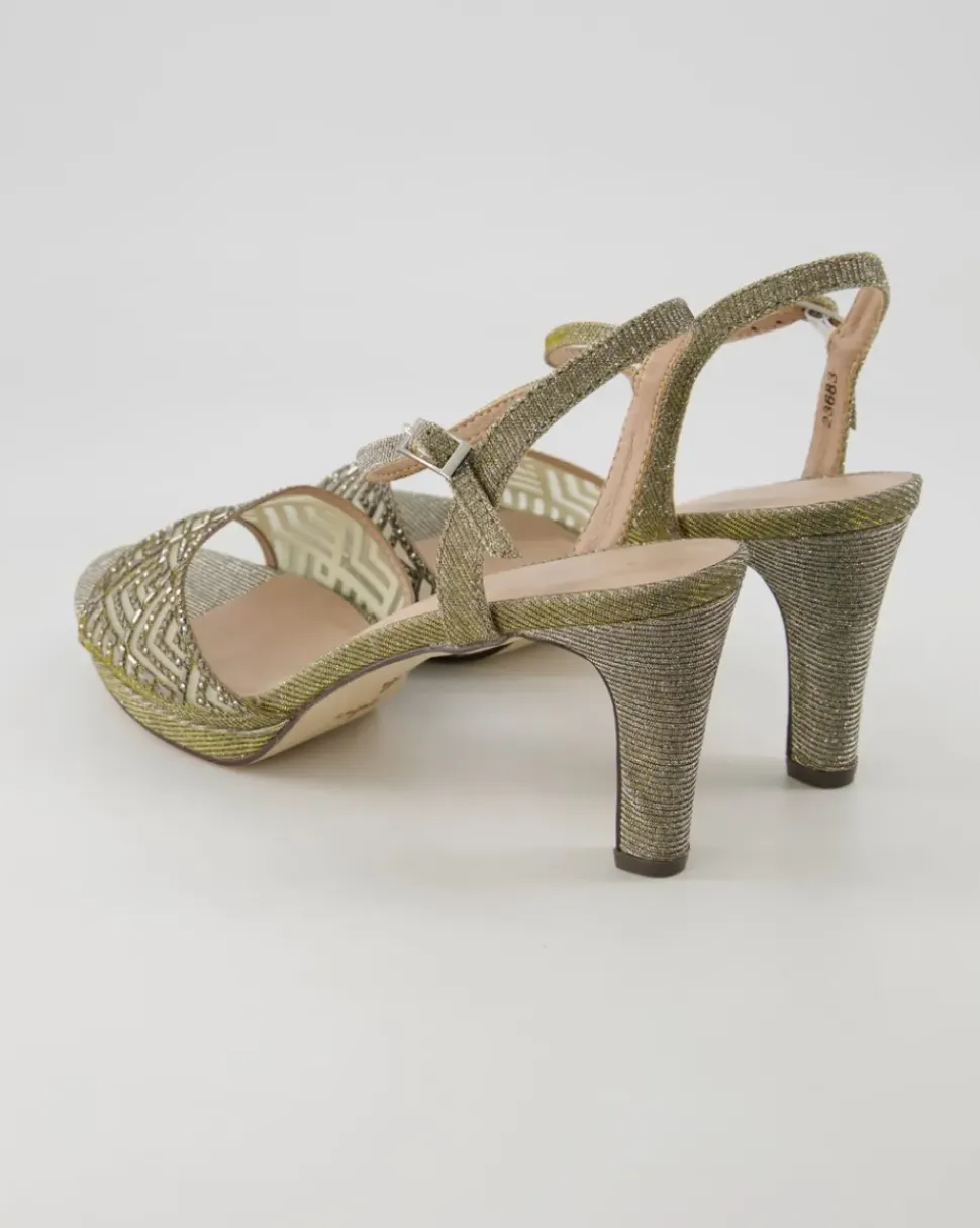 Sandale Sandalen in Silber