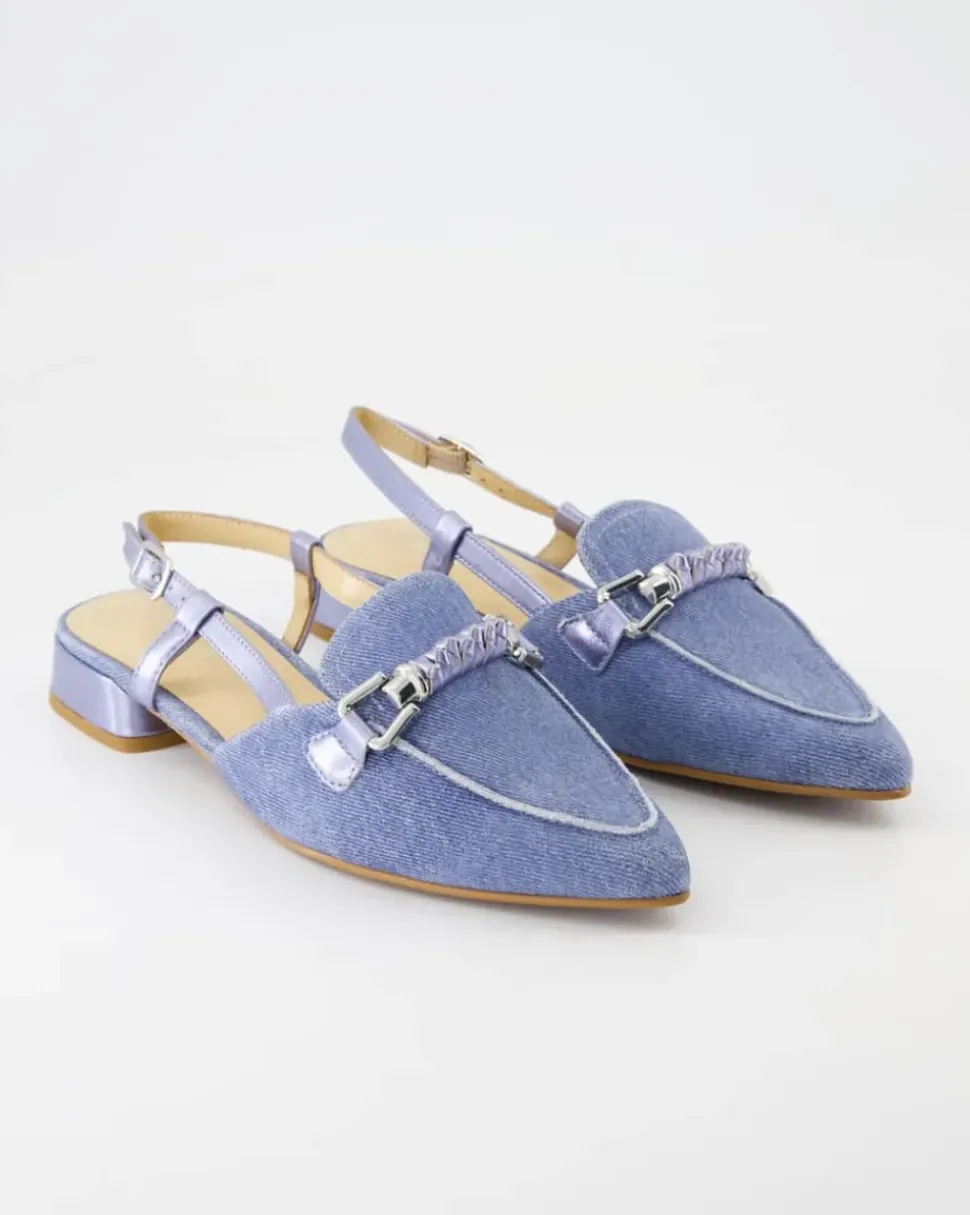 SANDRA Slingpumps in Blau