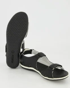 SAND.VEGA A - NBK SYNT.LEA Sandalen in Schwarz