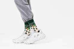Santa On The Way Sock Socken in Mehrfarbig