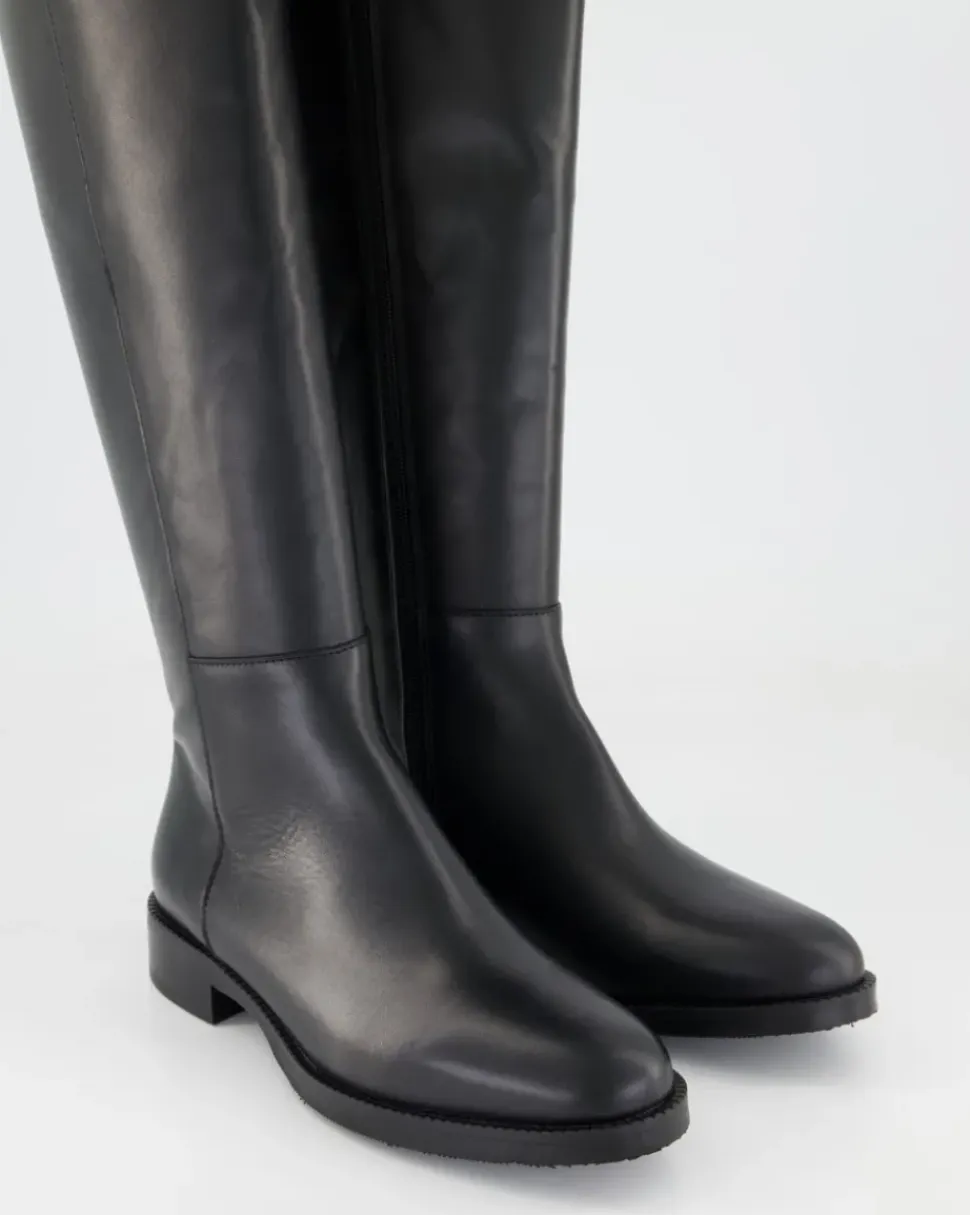 2074 Schaftstiefel in Schwarz