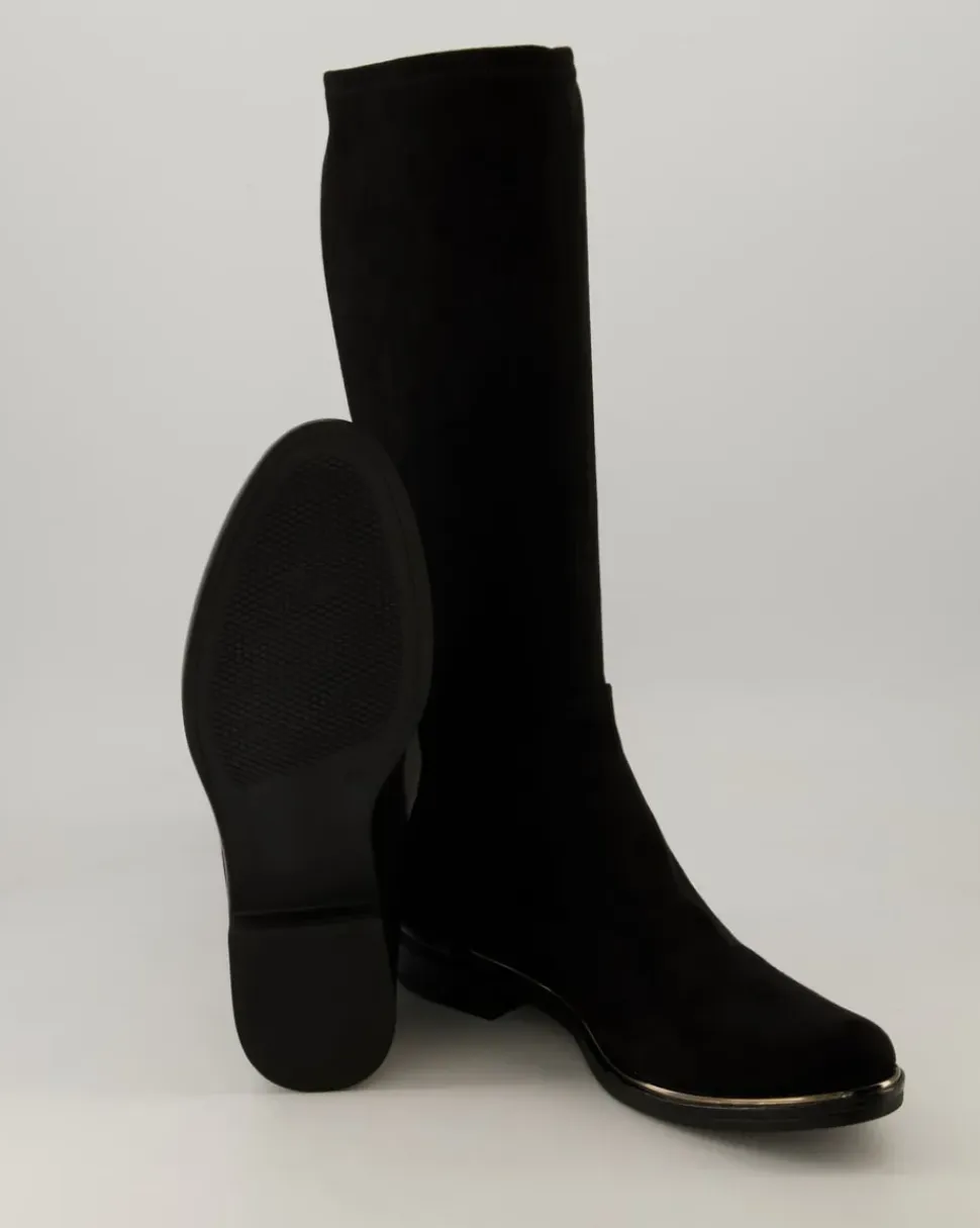 9-9-25512-41-044 Schaftstiefel in Schwarz