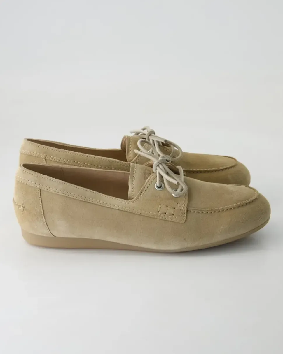1136 Schnürschuhe in Beige