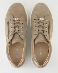 9-23351-43/326 Schnürschuhe in Beige