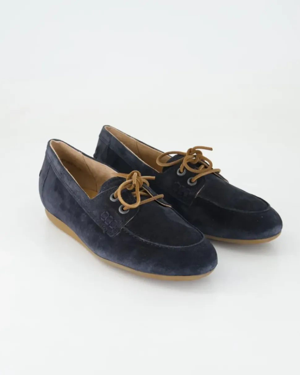1136 Schnürschuhe in Blau