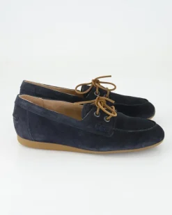 1136 Schnürschuhe in Blau