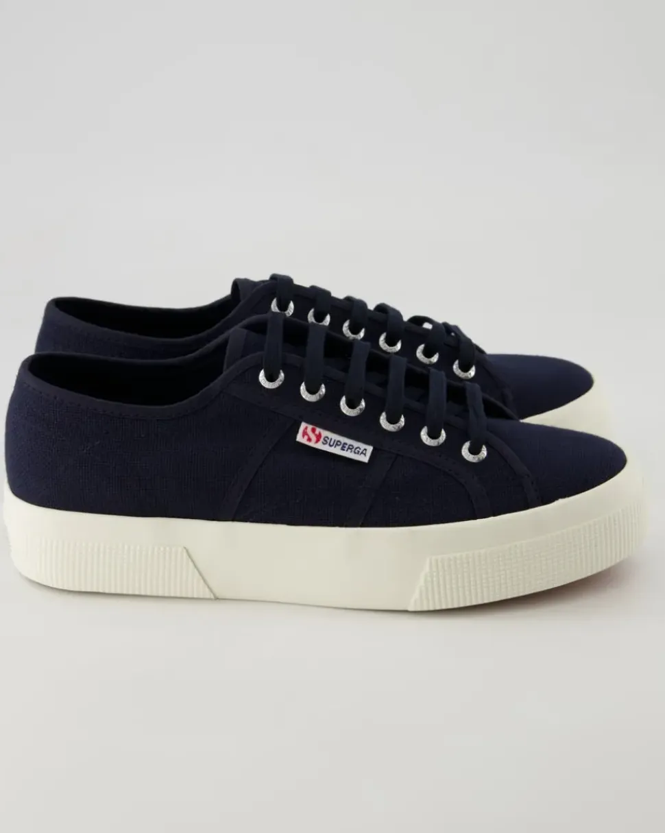 2740 Schnürschuhe in Blau