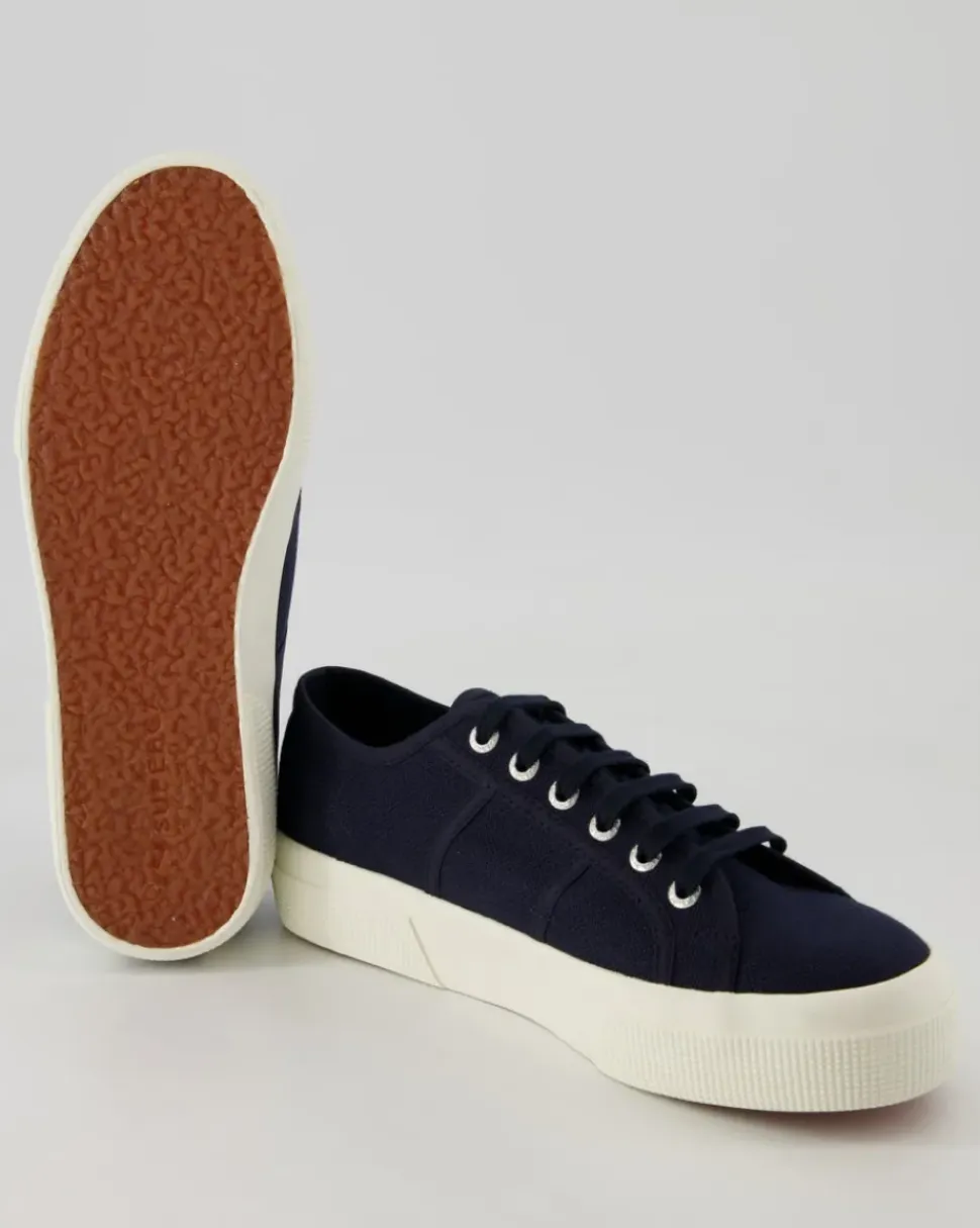 2740 Schnürschuhe in Blau
