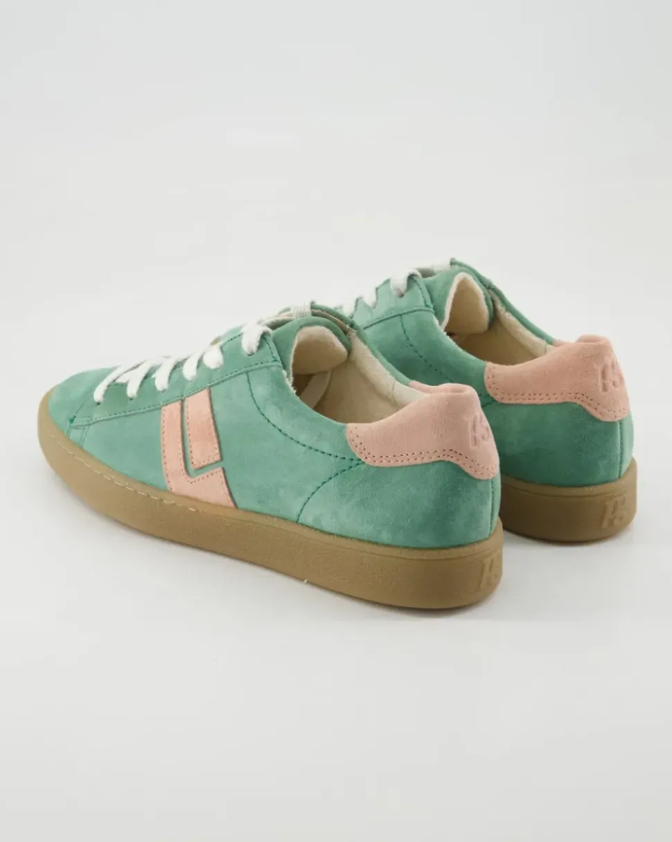 5464 Schnürschuhe in Grün
