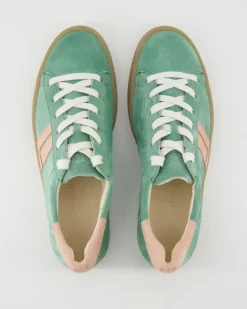 5464 Schnürschuhe in Grün