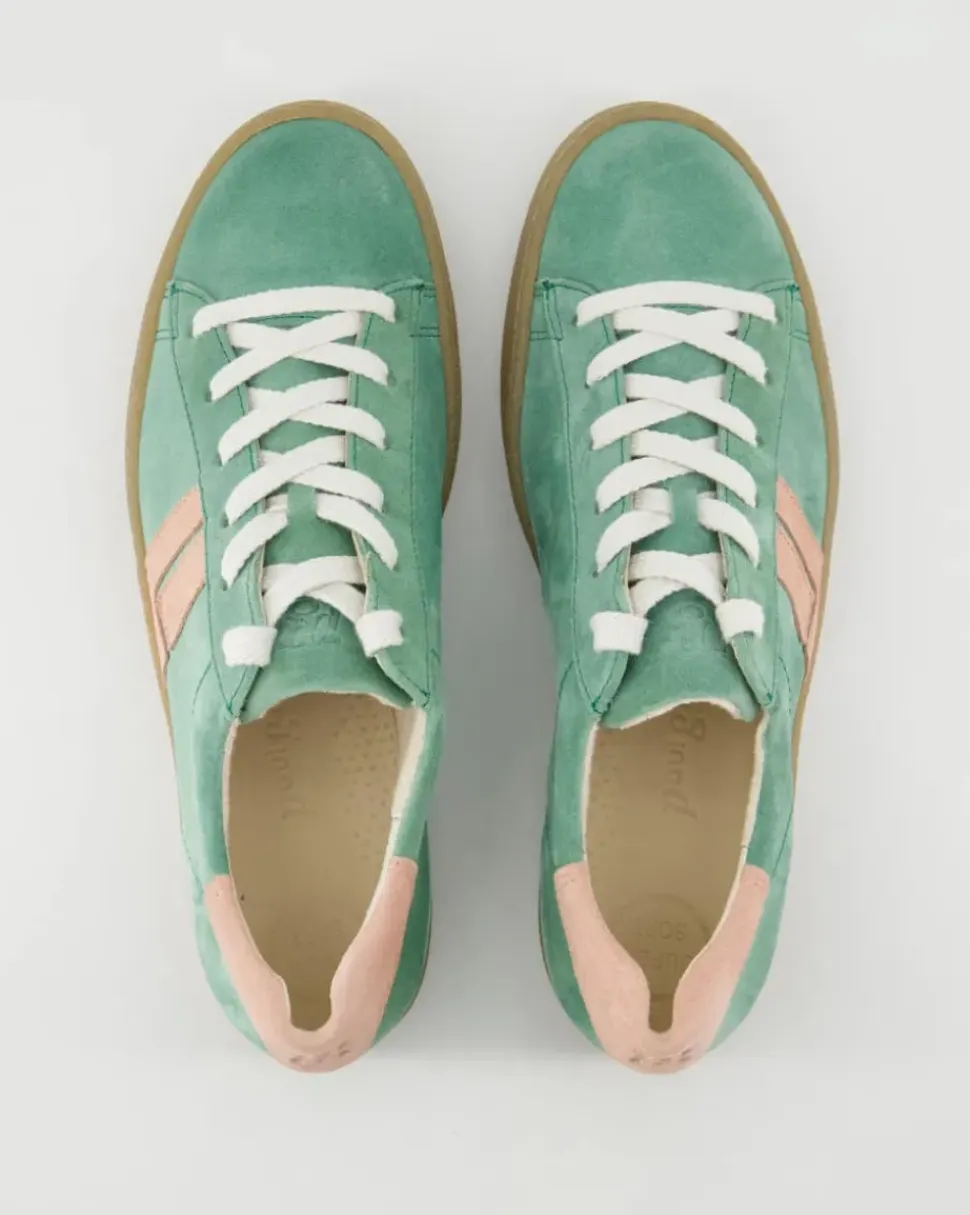 5464 Schnürschuhe in Grün