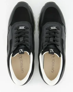 9-23700-43/019 Schnürschuhe in Schwarz