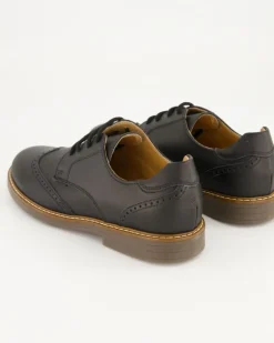 2300 Schnürschuhe in Schwarz
