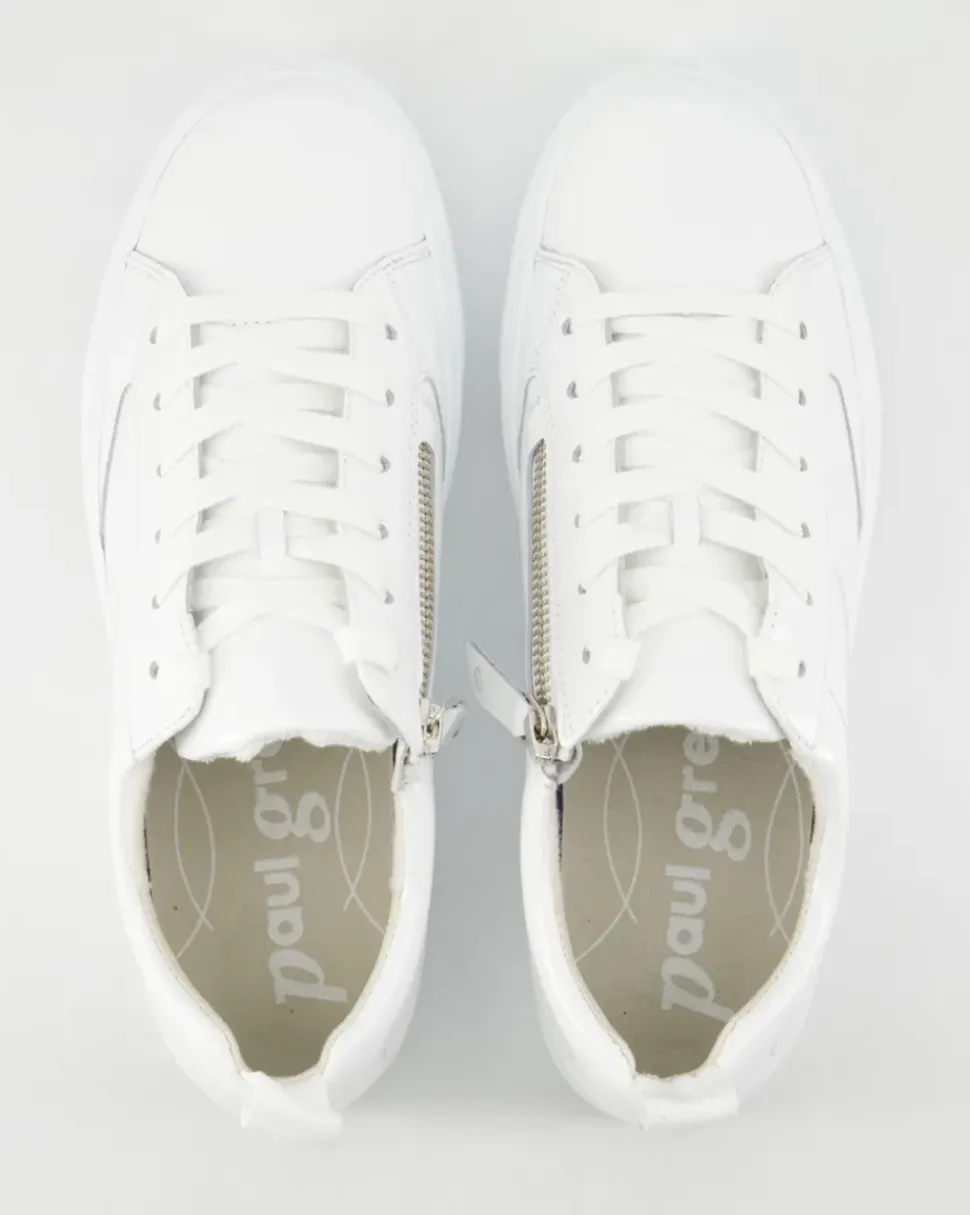 5416 Schnürschuhe in Weiß
