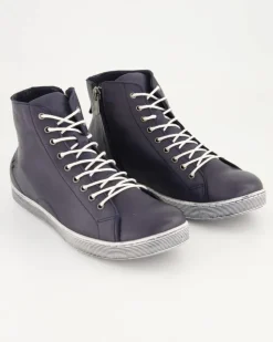 Schnürschuh Schnürschuhe in Blau