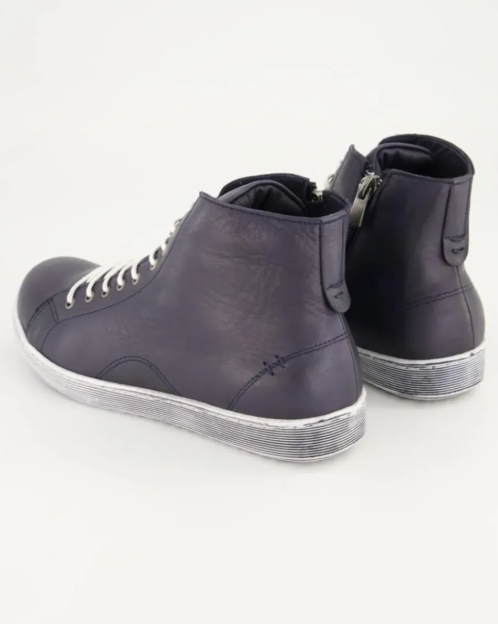 Schnürschuh Schnürschuhe in Blau