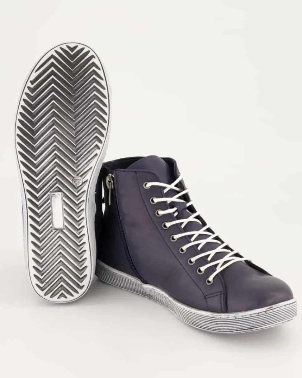 Schnürschuh Schnürschuhe in Blau