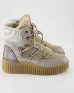 41016066001149 Schnürstiefel in Beige
