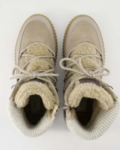 41016066001149 Schnürstiefel in Beige