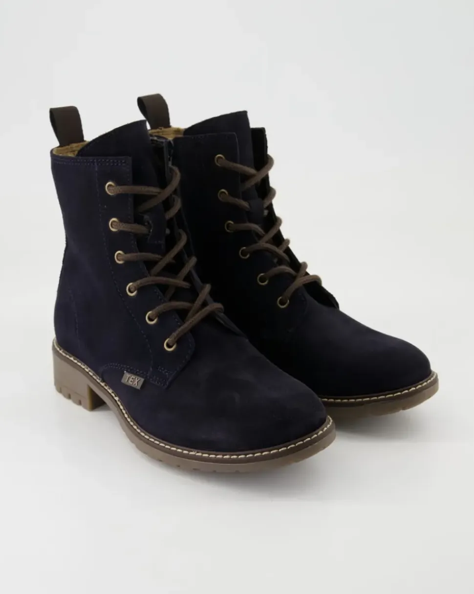 54-5157 Schnürstiefel in Blau