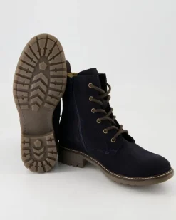 54-5157 Schnürstiefel in Blau