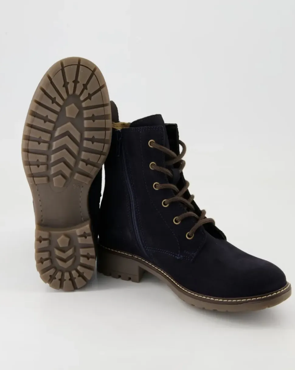 54-5157 Schnürstiefel in Blau