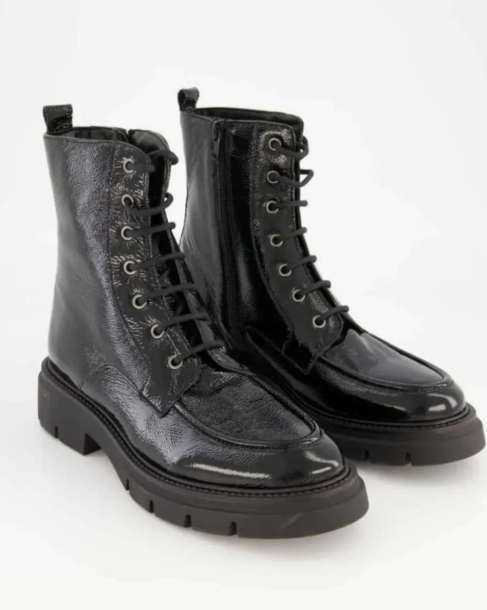 52257 Schnürstiefel in Schwarz