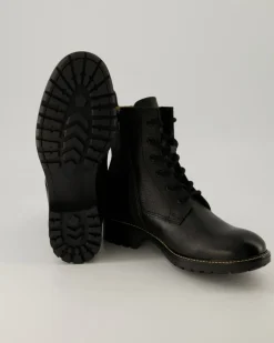 54-5157 Schnürstiefel in Schwarz