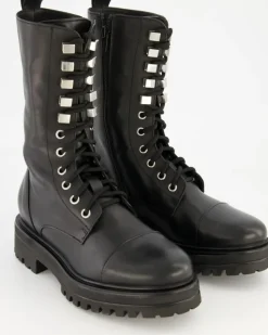 Schnürstiefel Schnürstiefel in Schwarz