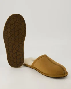 Scuff Hausschuhe in Beige