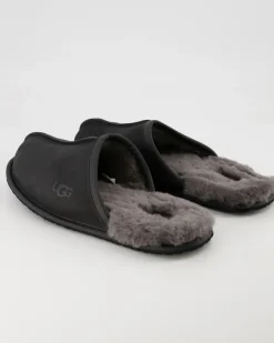 Scuff Hausschuhe in Schwarz