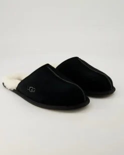 Scuff Hausschuhe in Schwarz