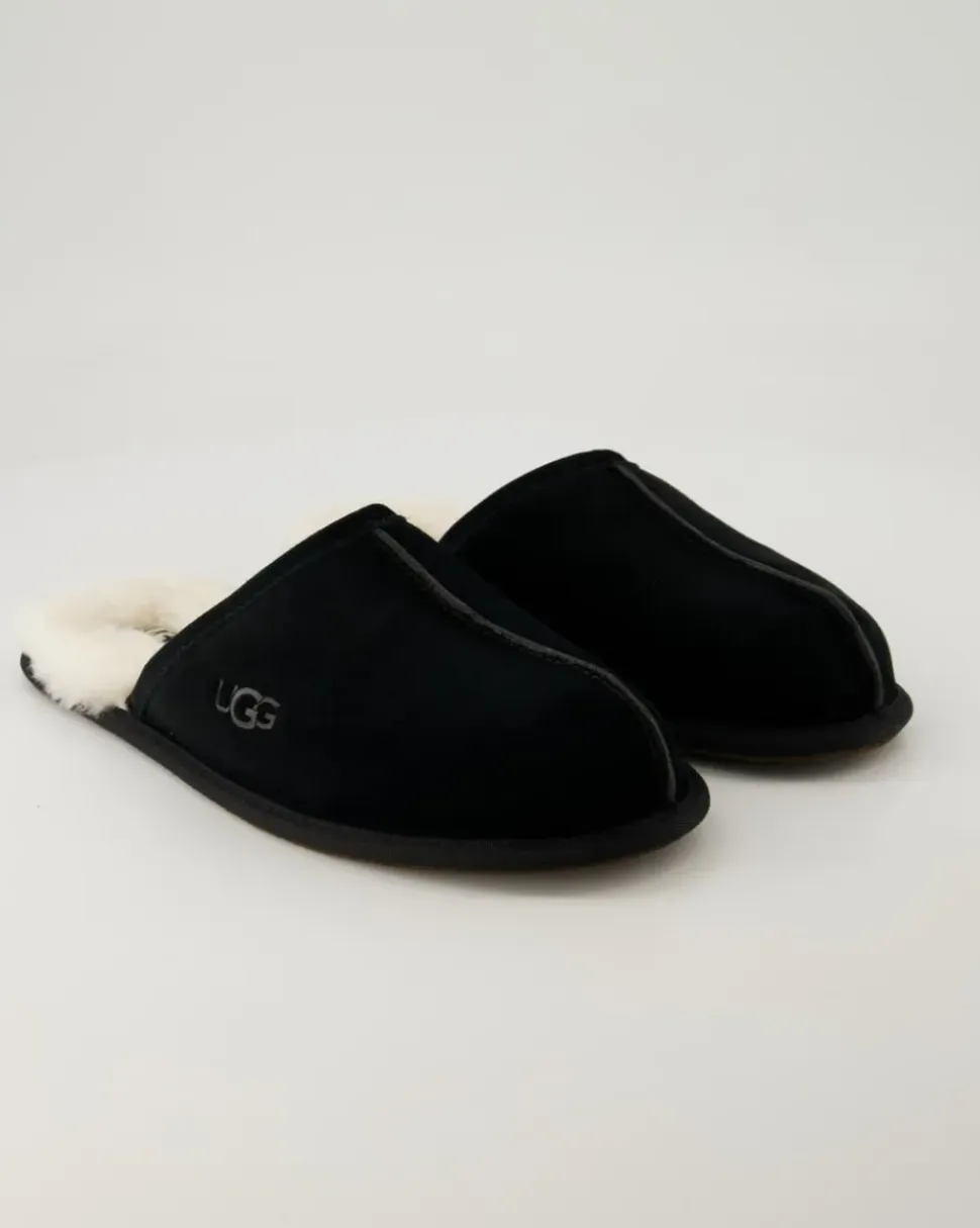 Scuff Hausschuhe in Schwarz
