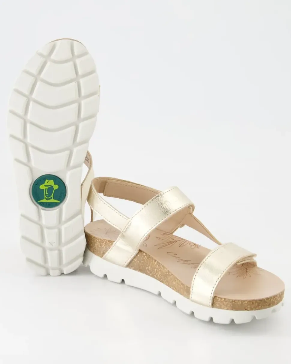 Selma Shine B1 Sandalen in Gold