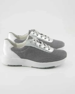 SIGGI Schnürschuhe in Silber