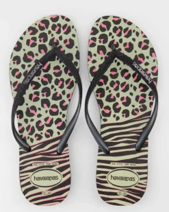 Slim Animals Zehentrenner in Schwarz