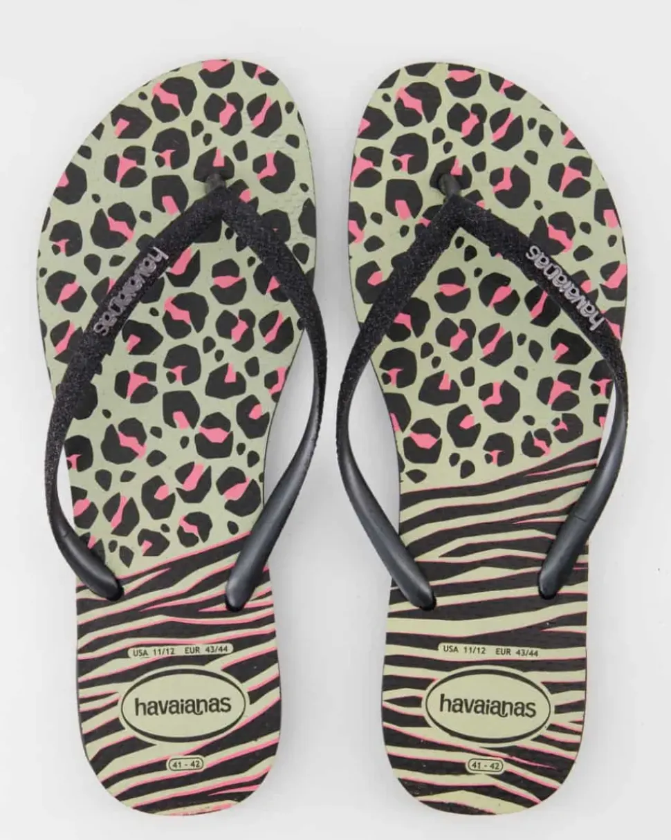 Slim Animals Zehentrenner in Schwarz