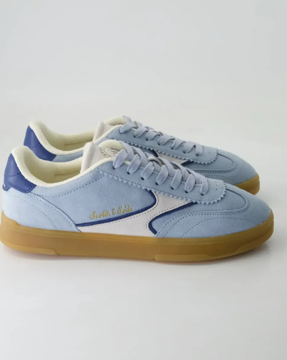 Slim Sneaker in Blau