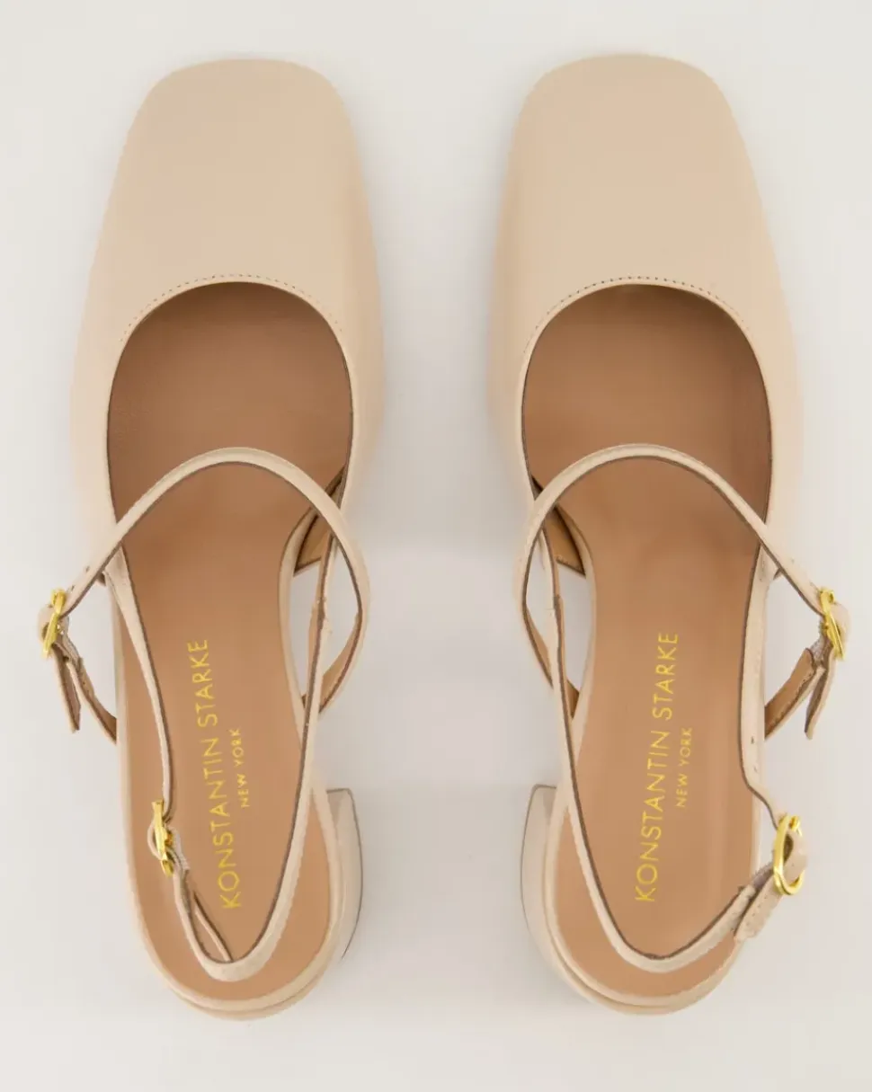 1160 Slingpumps in Beige