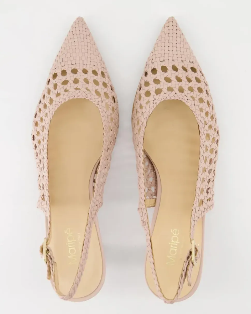 4879 Slingpumps in Beige