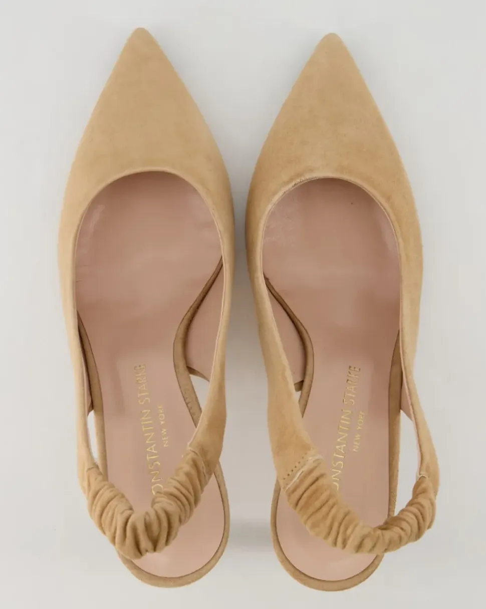 1604 Slingpumps in Beige