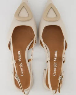 7104 Slingpumps in Beige