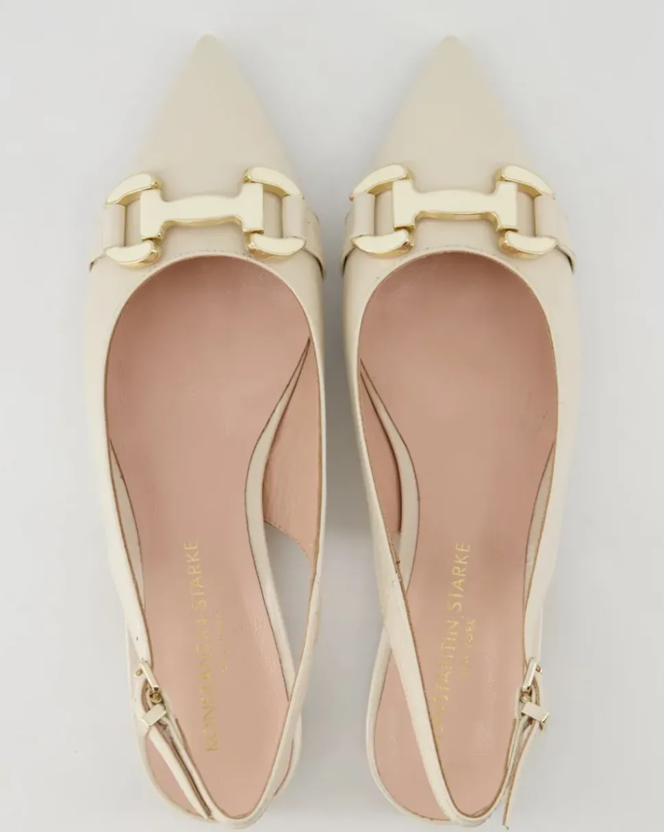 198 Slingpumps in Beige